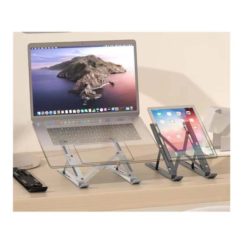 Portable Aluminum Laptop Stand Foldable Lap Top Base Notebook Support Computer Bracket for Macbook Air Pro Holder Accessories
